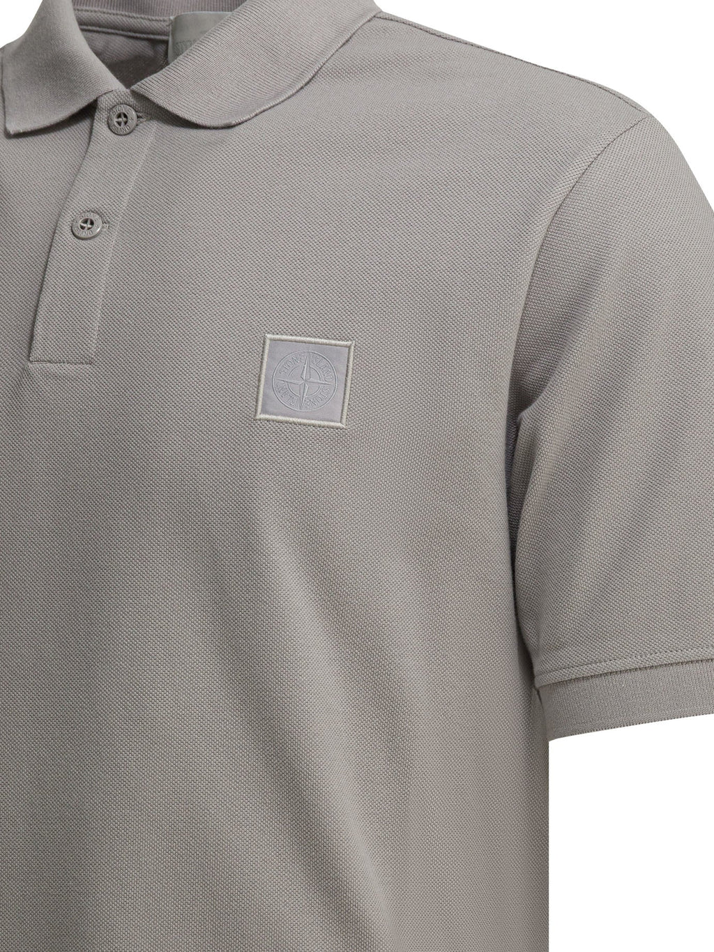 Stone Island Short Sleeves Polo Shirt With Compass Logo