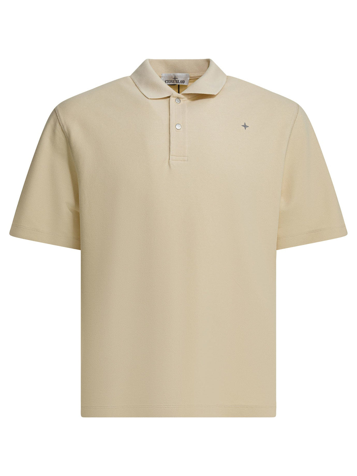 Stone Island Cotton Polo Shirt With Stellina Logo