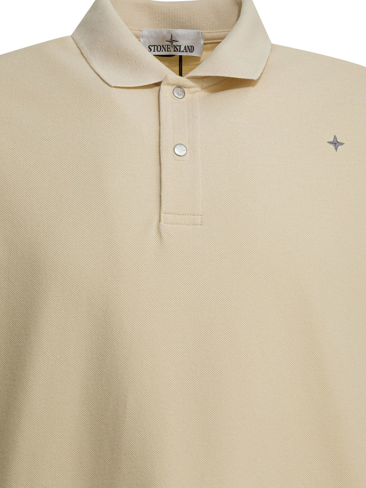 Stone Island Cotton Polo Shirt With Stellina Logo