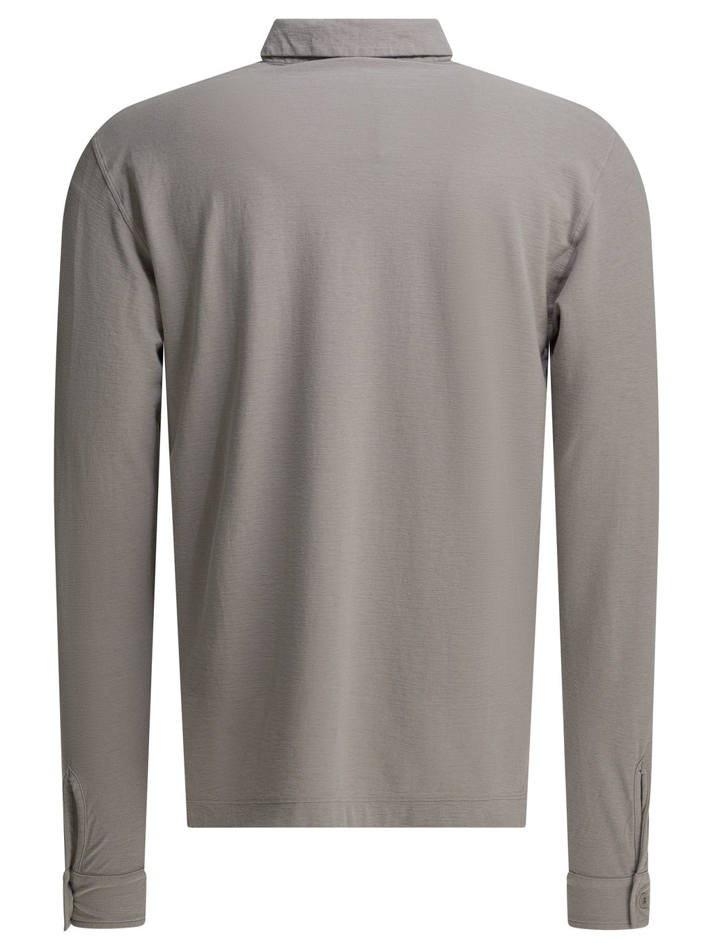 Stone Island Polo Shirt With Buttons And Logo