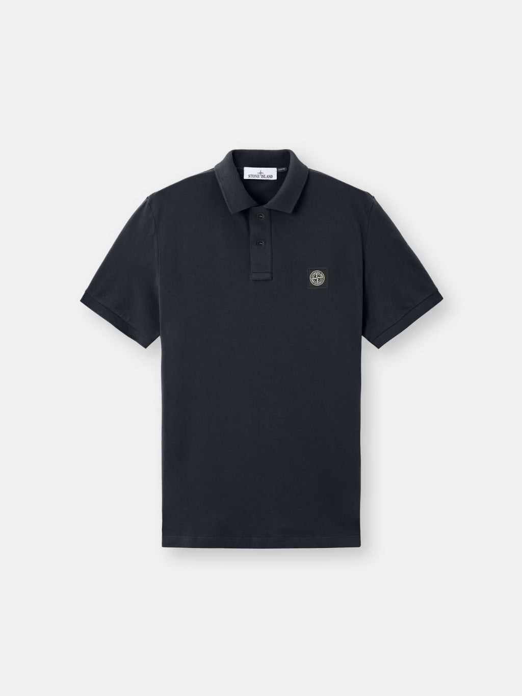 Stone Island Cotton Polo Shirt With Compass Logo