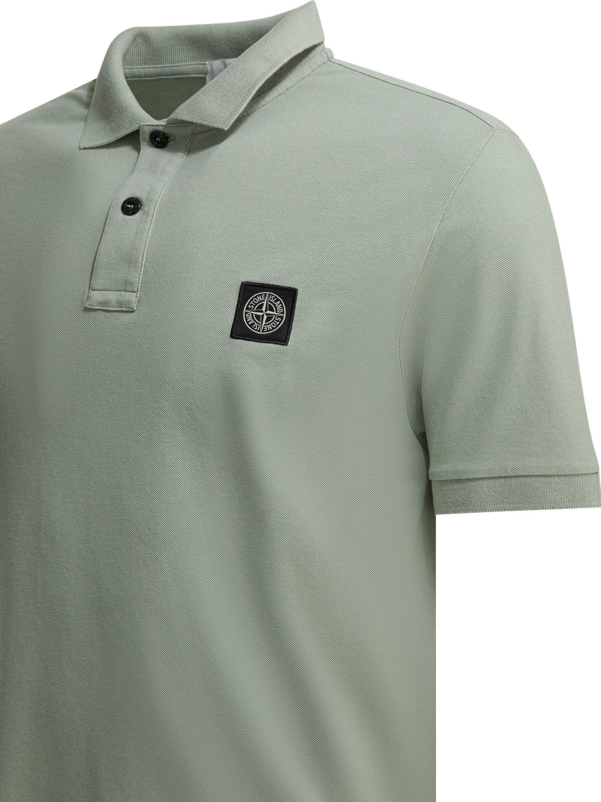 Stone Island Short Sleeves Polo Shirt With Compass Logo