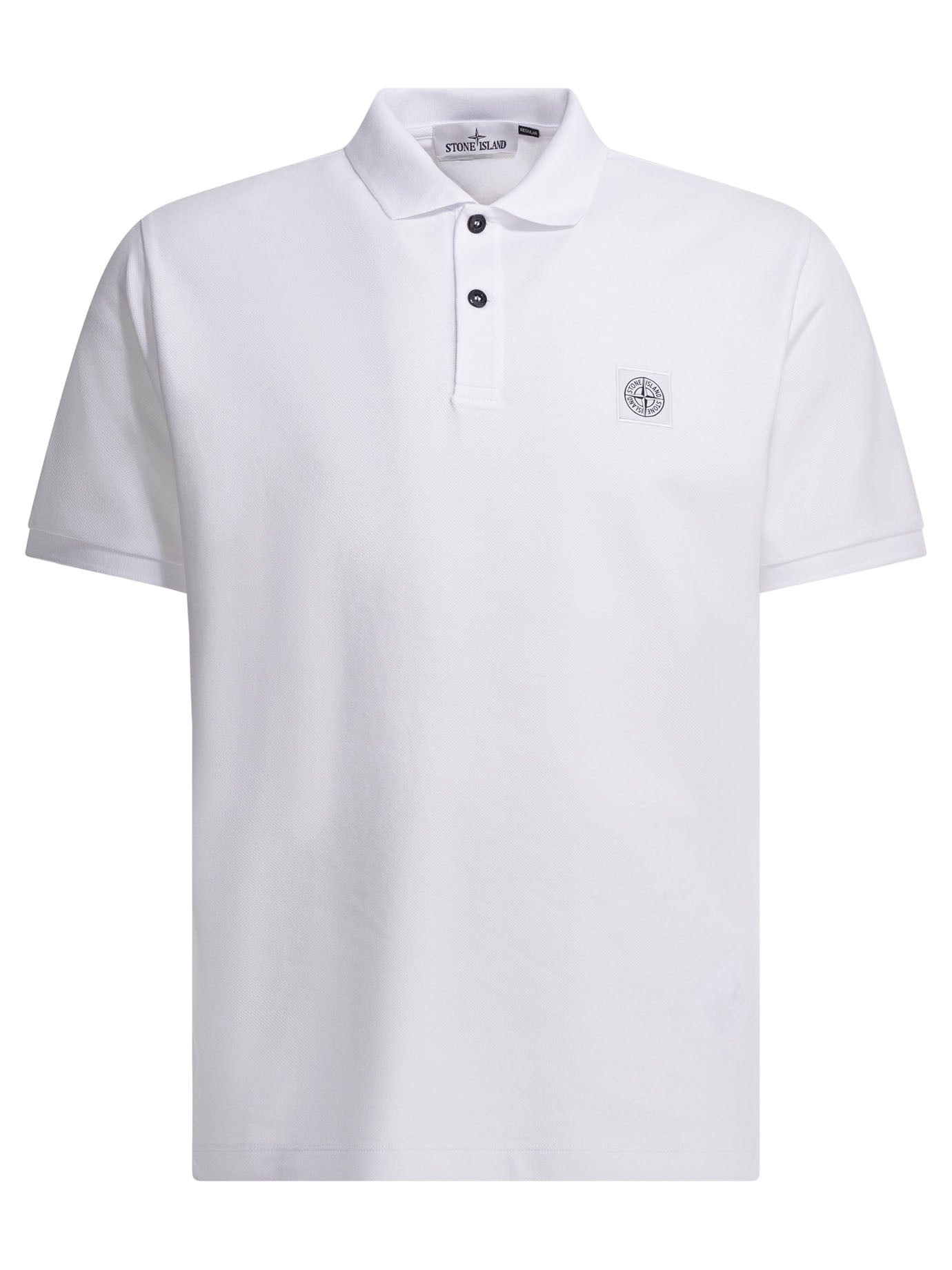 Stone Island Cotton Short Sleeves Polo Shirt