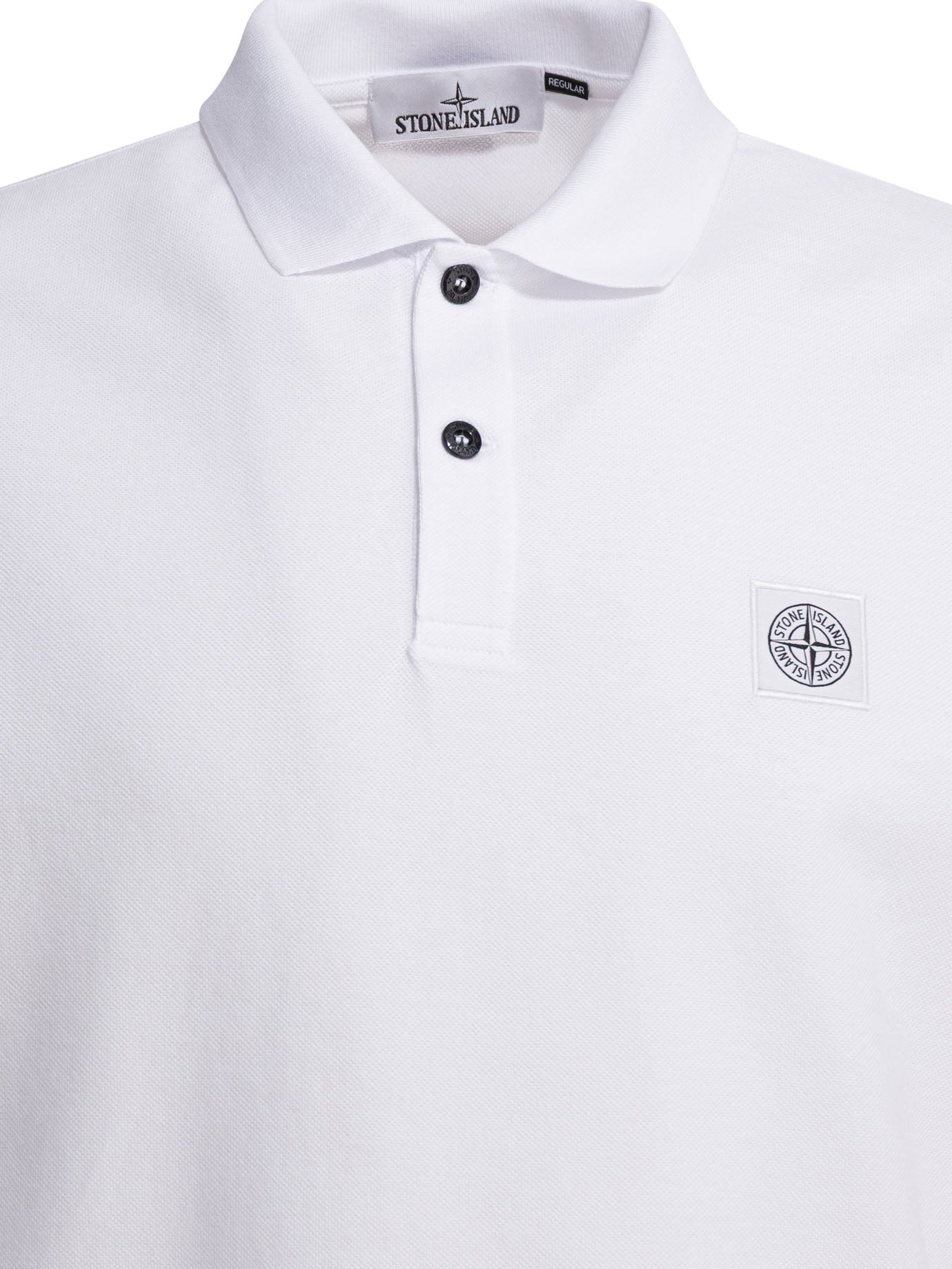 Stone Island Cotton Short Sleeves Polo Shirt