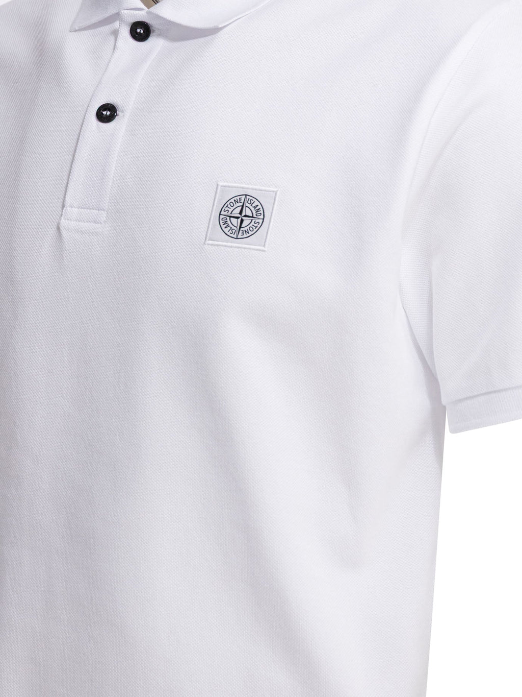 Stone Island Cotton Short Sleeves Polo Shirt