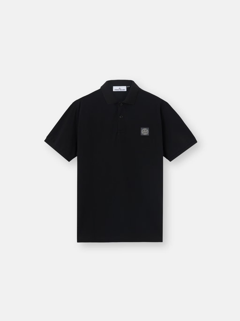 Stone Island Cotton Polo Shirt With Compass Logo