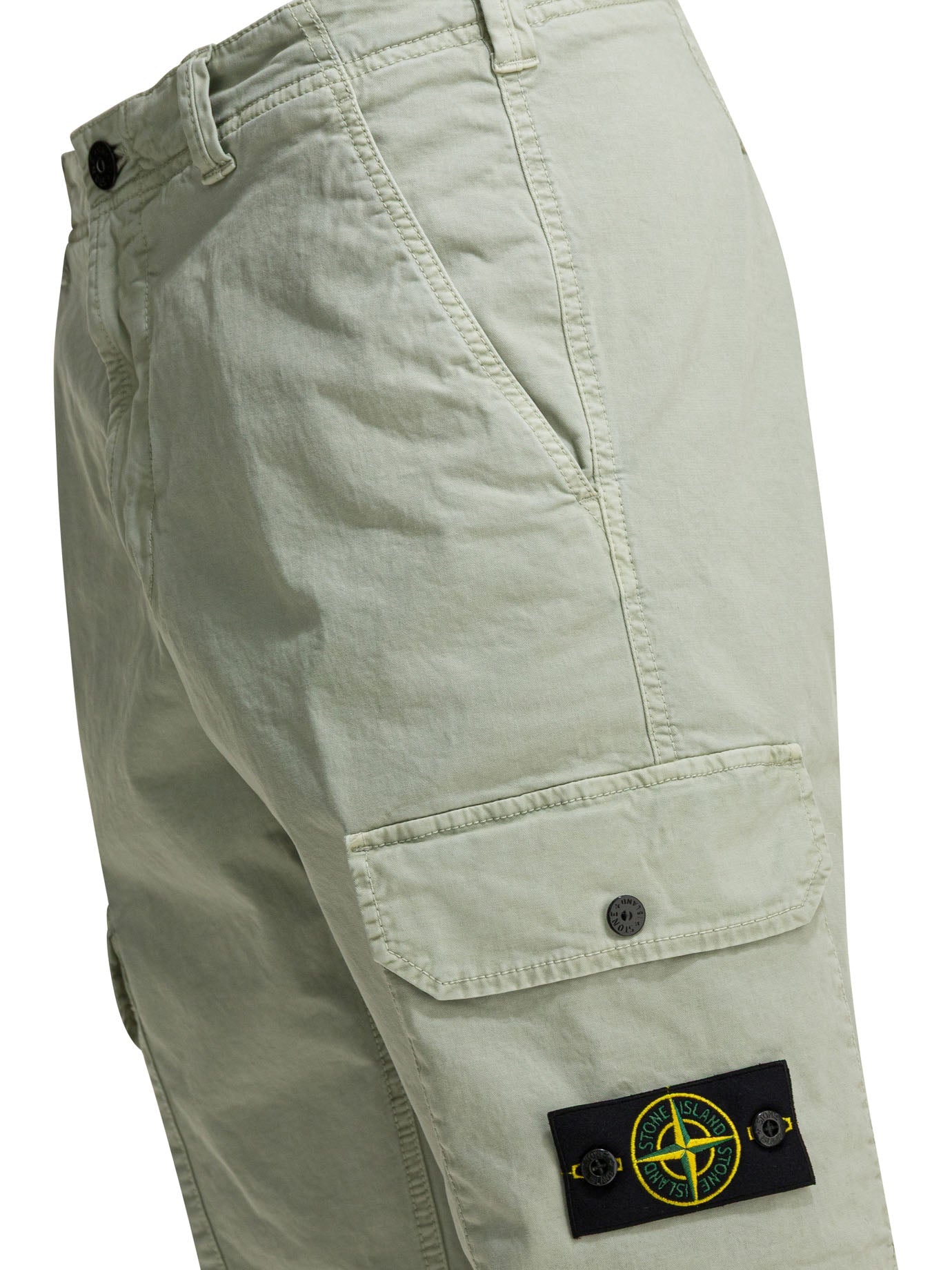 Stone Island "broken Twill" Cargo Pants