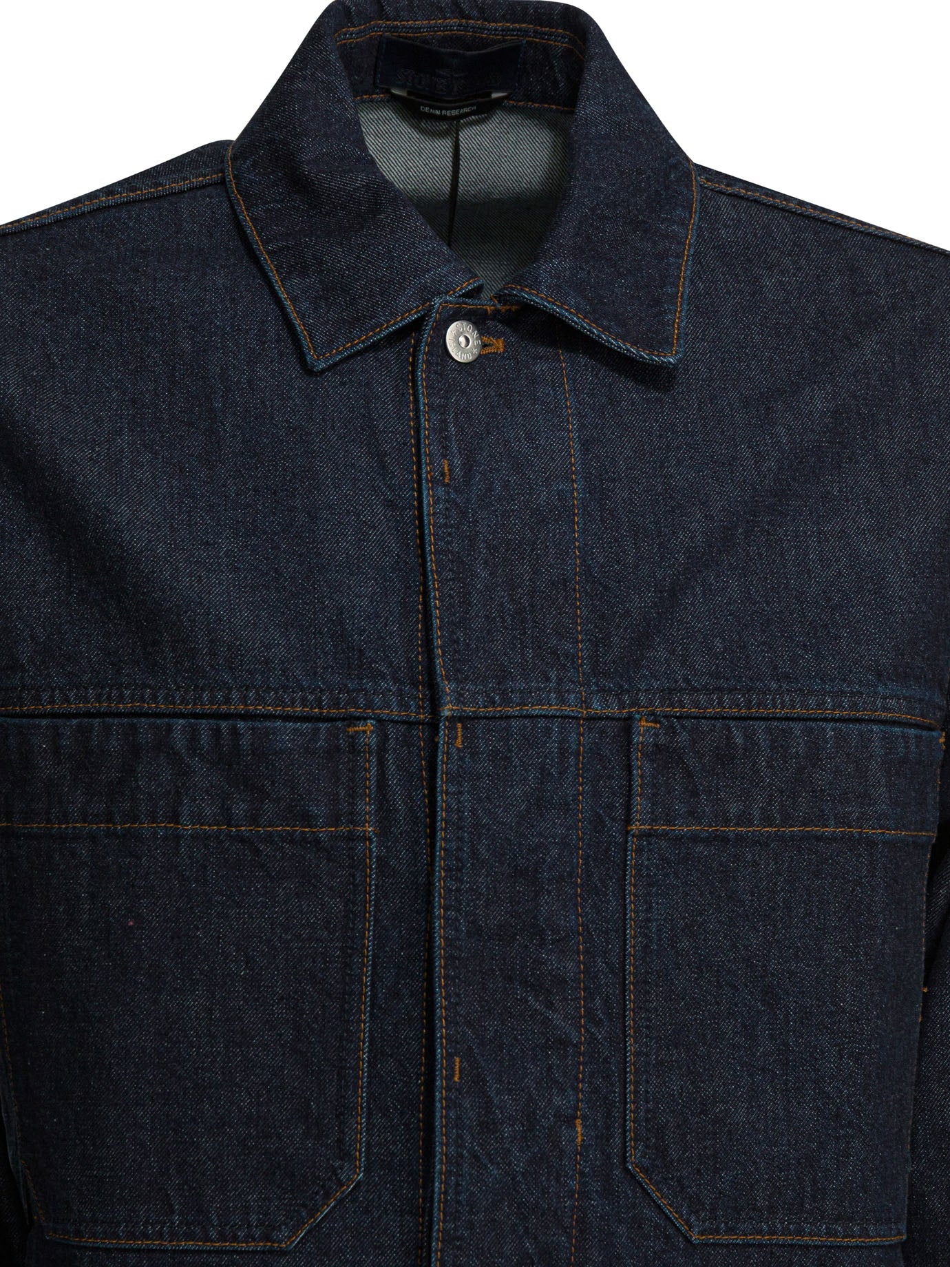 Stone Island Denim Overshirt Jacket