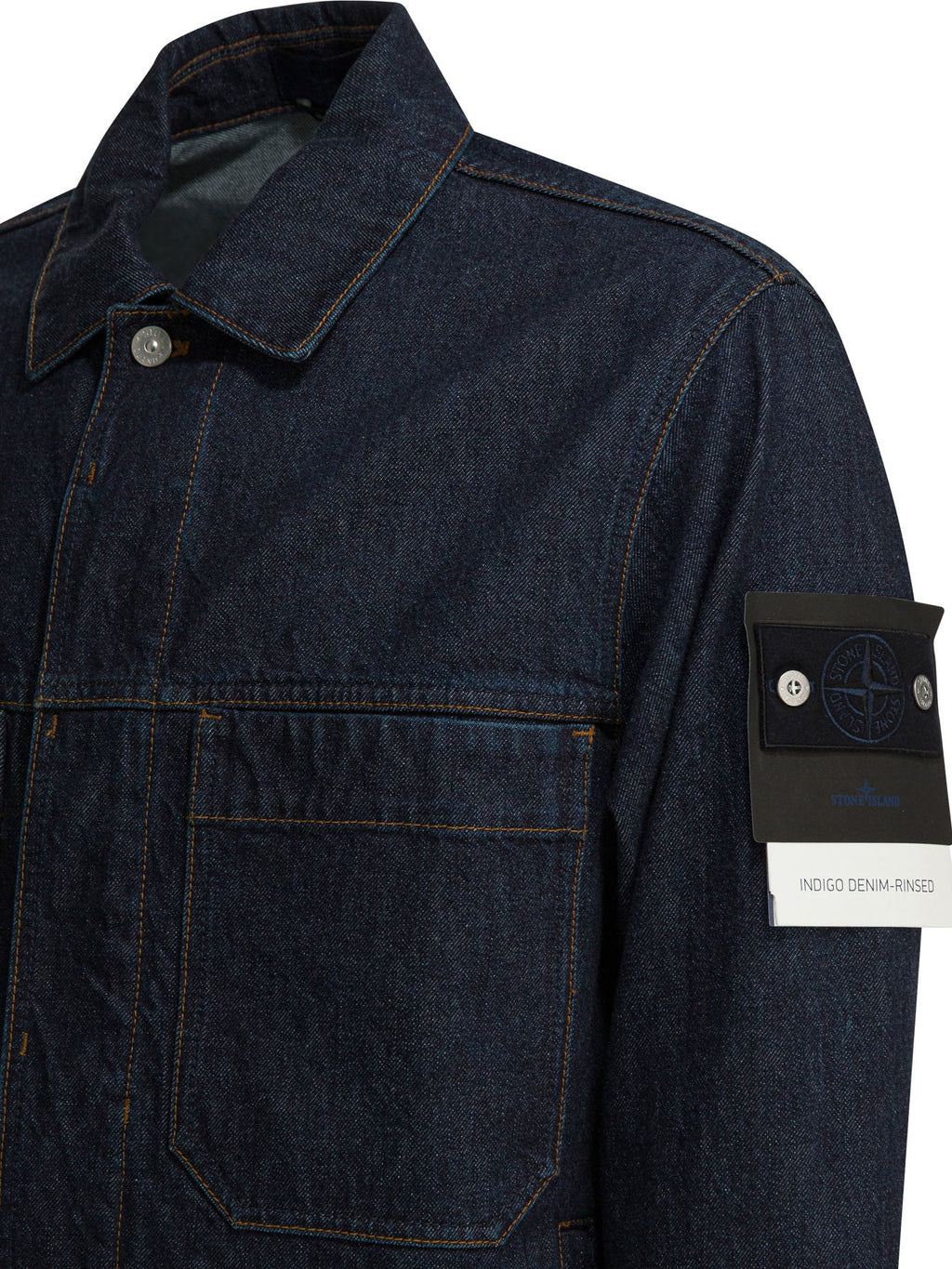 Stone Island Denim Overshirt Jacket