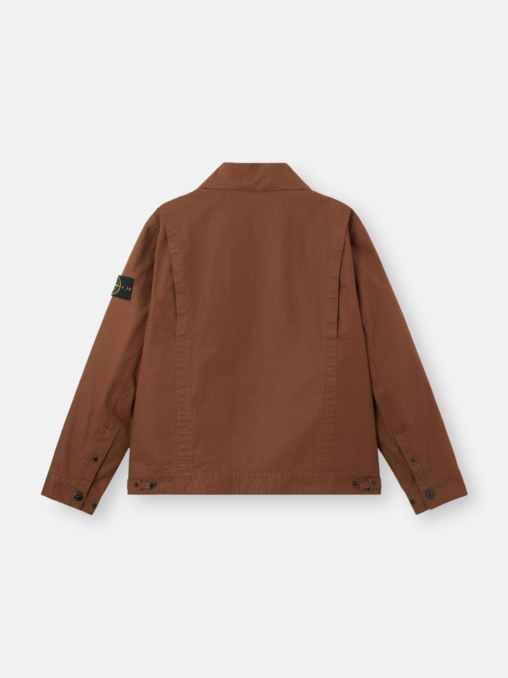 Stone Island Coach Jacket With Pigmented Resin
