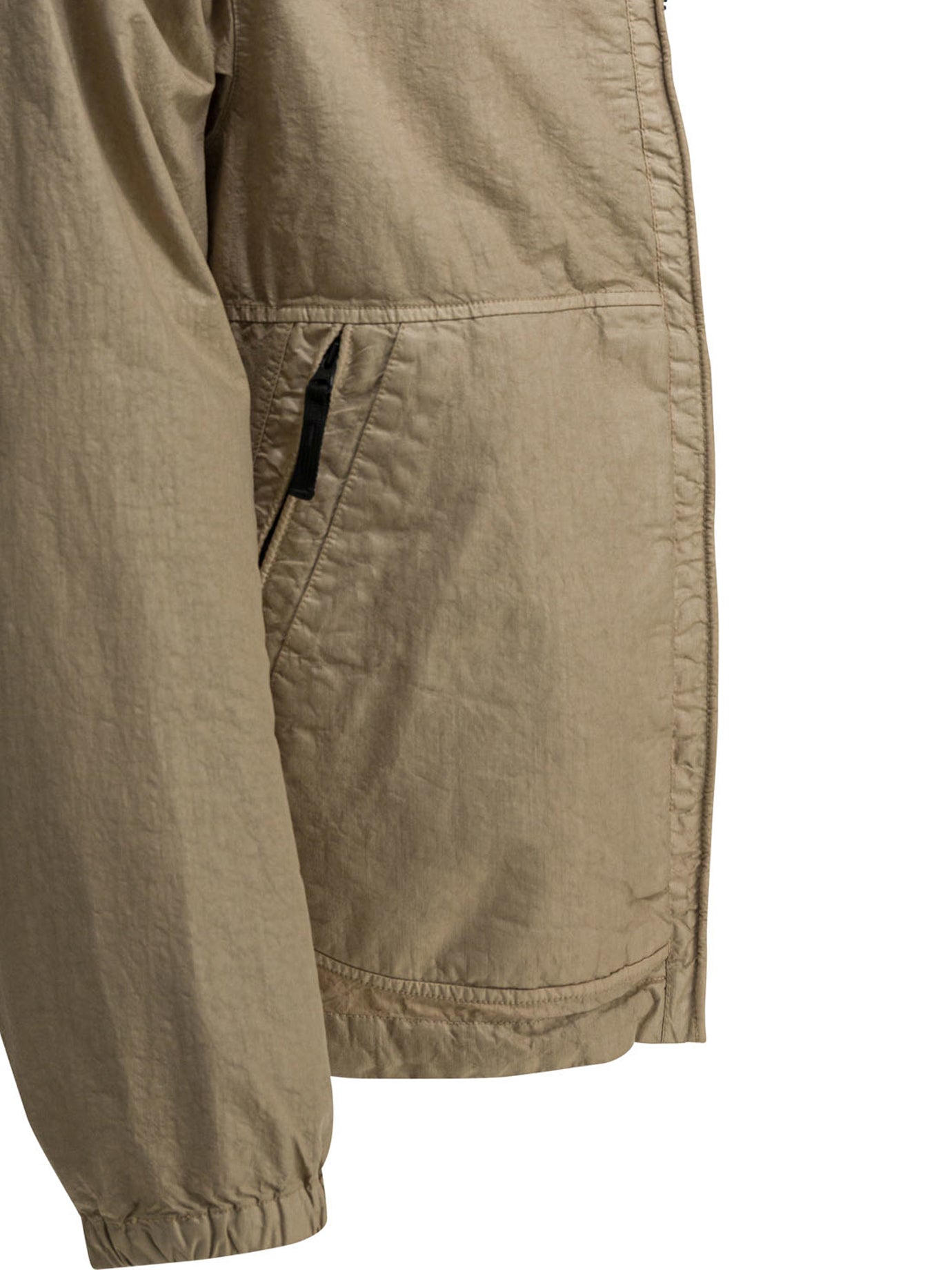 Stone Island Raincoat With Logo