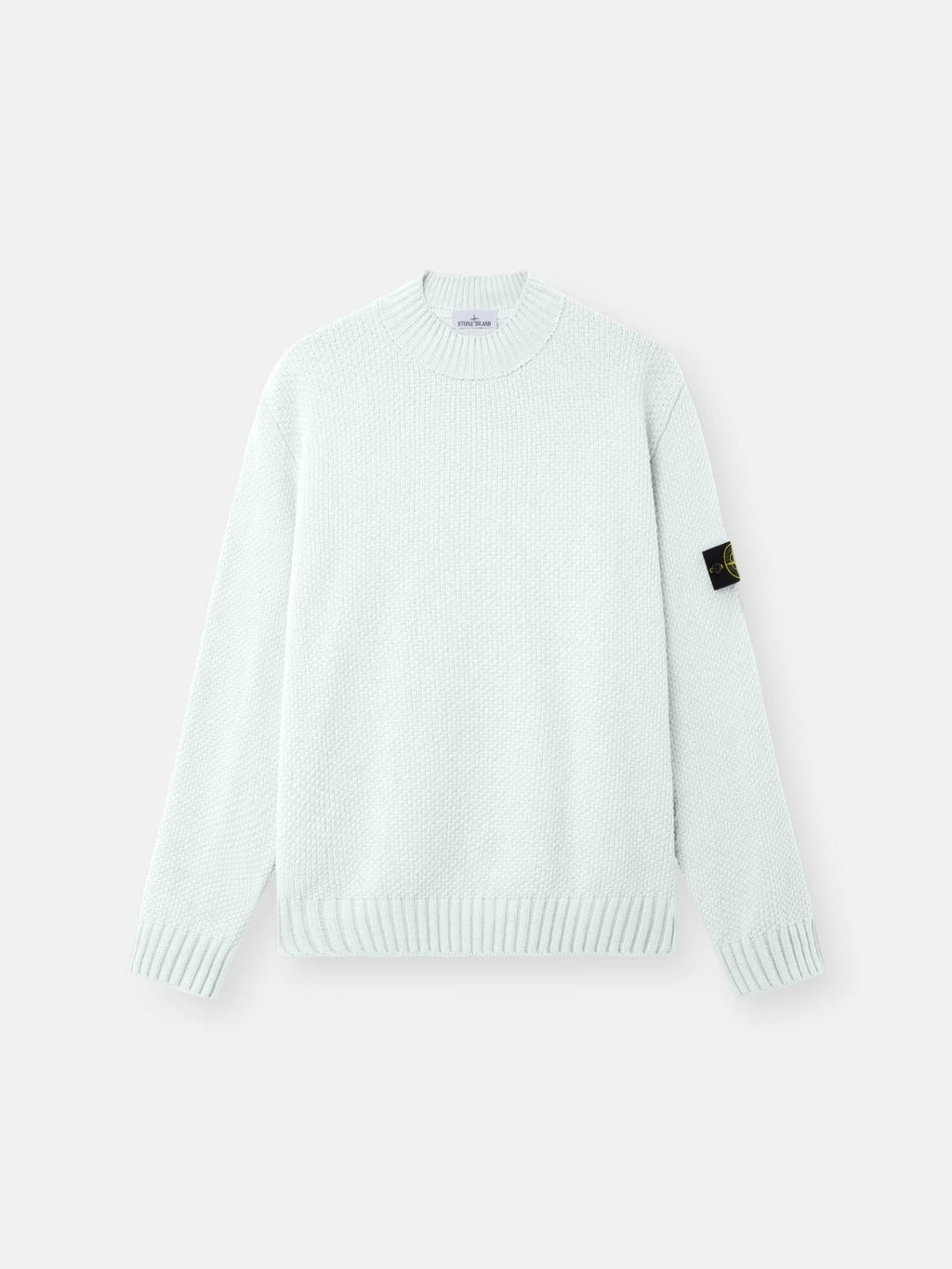 Stone Island Cotton Sweater With Mock Neck