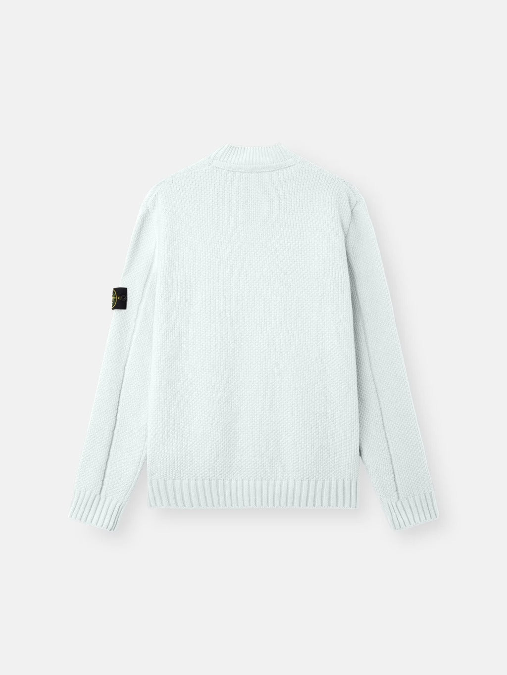 Stone Island Cotton Sweater With Mock Neck