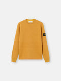 Stone Island Crewneck Knitwear In Rws Wool And Organic Cotton