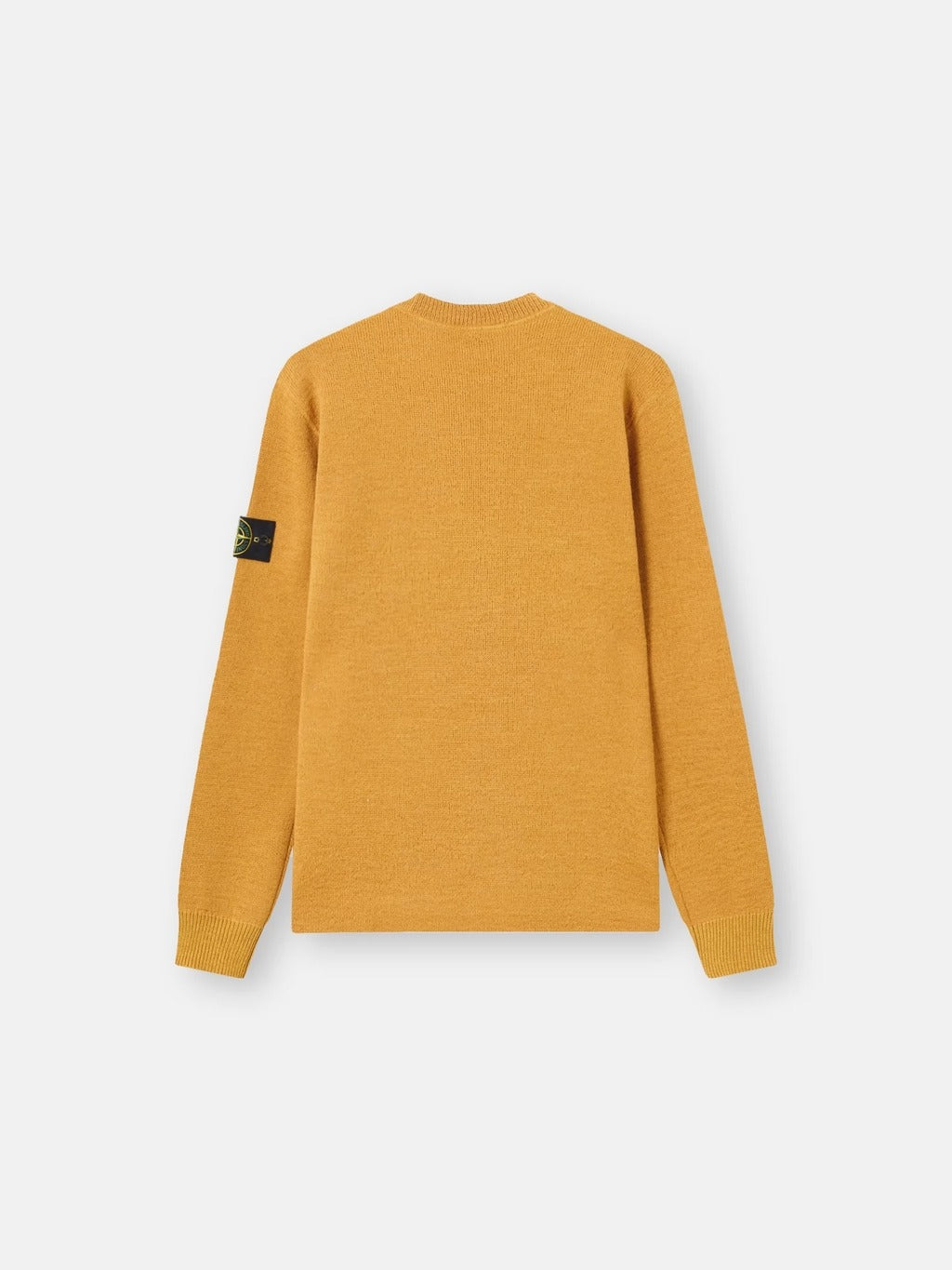 Stone Island Crewneck Knitwear In Rws Wool And Organic Cotton