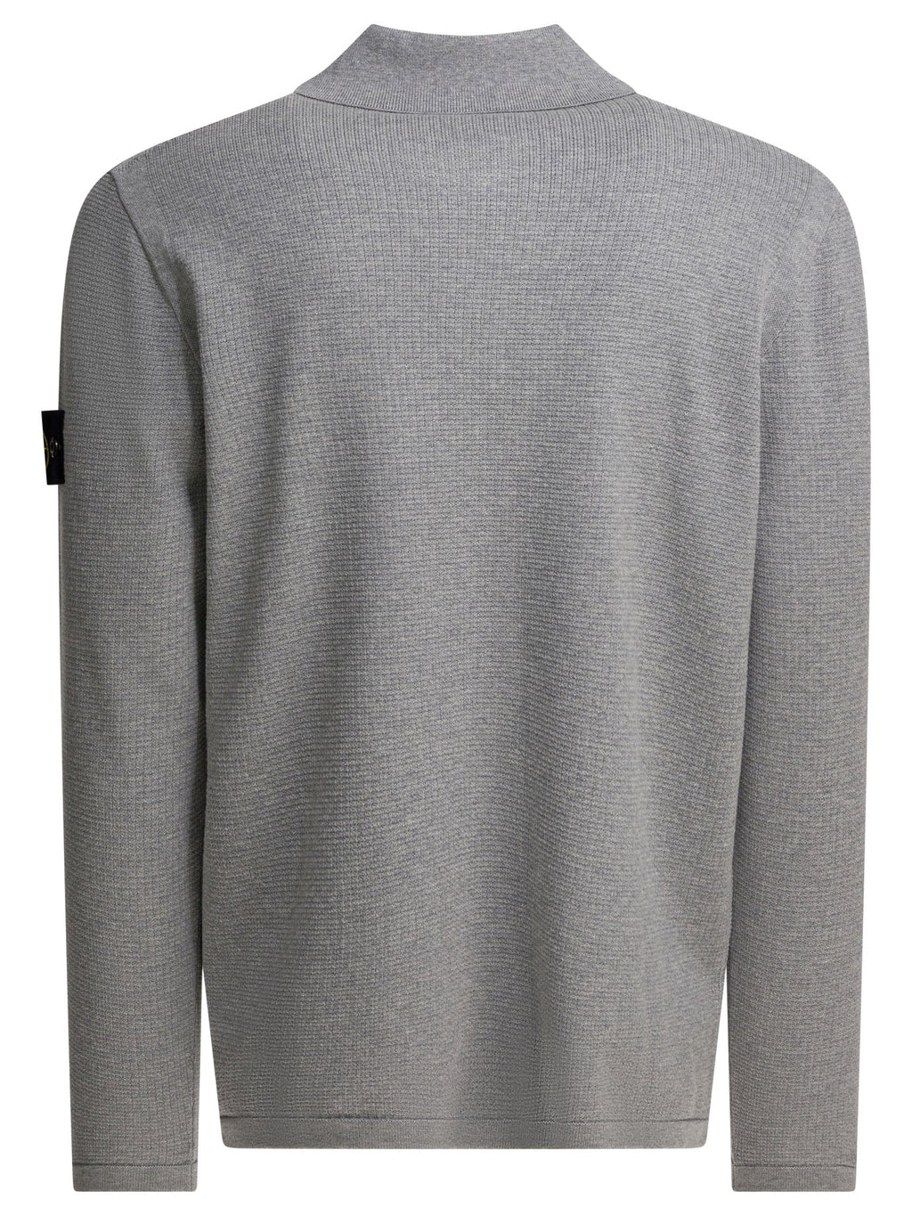 Stone Island Cotton Long Sleeves Polo Shirt