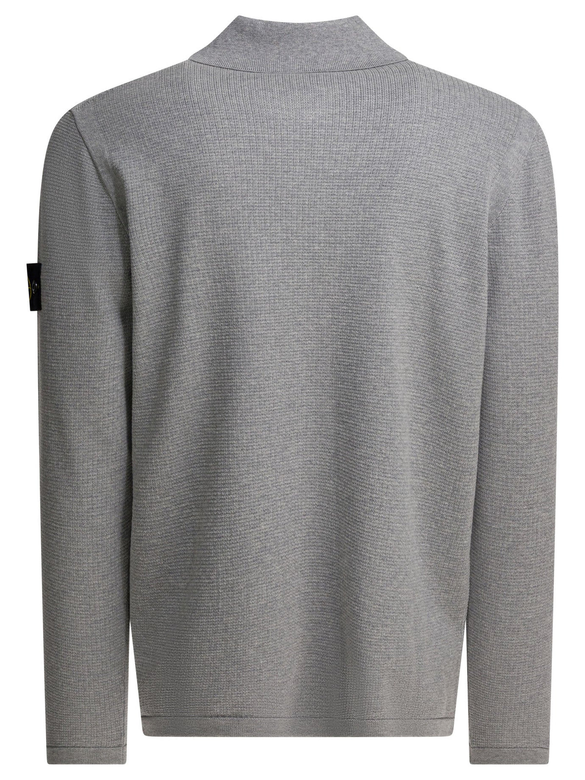 Stone Island Cotton Long Sleeves Polo Shirt