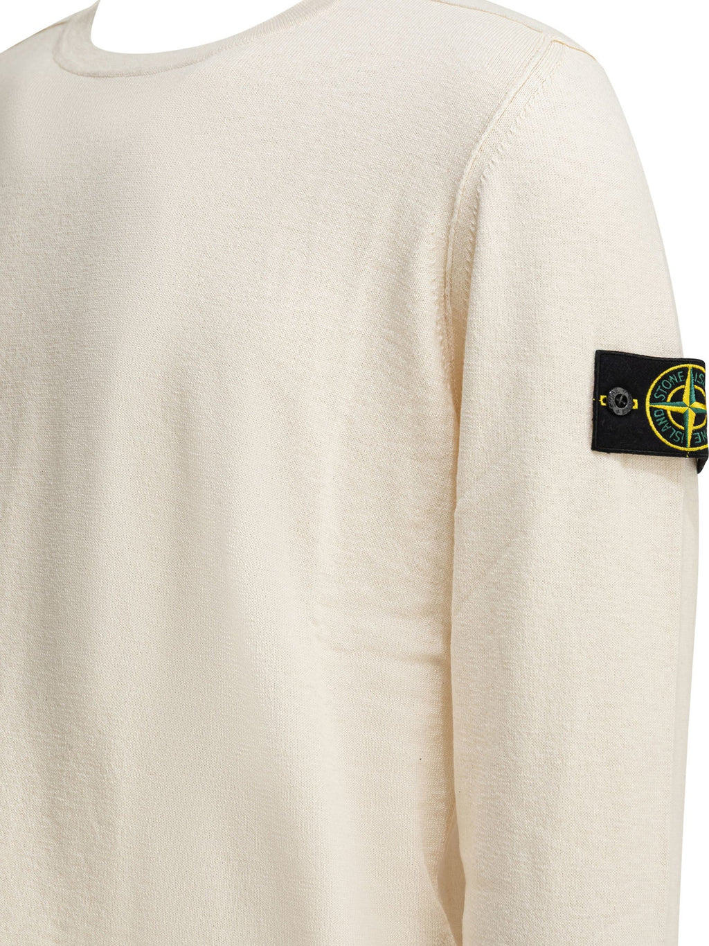 Stone Island Compass Patch Crewneck Sweatshirt