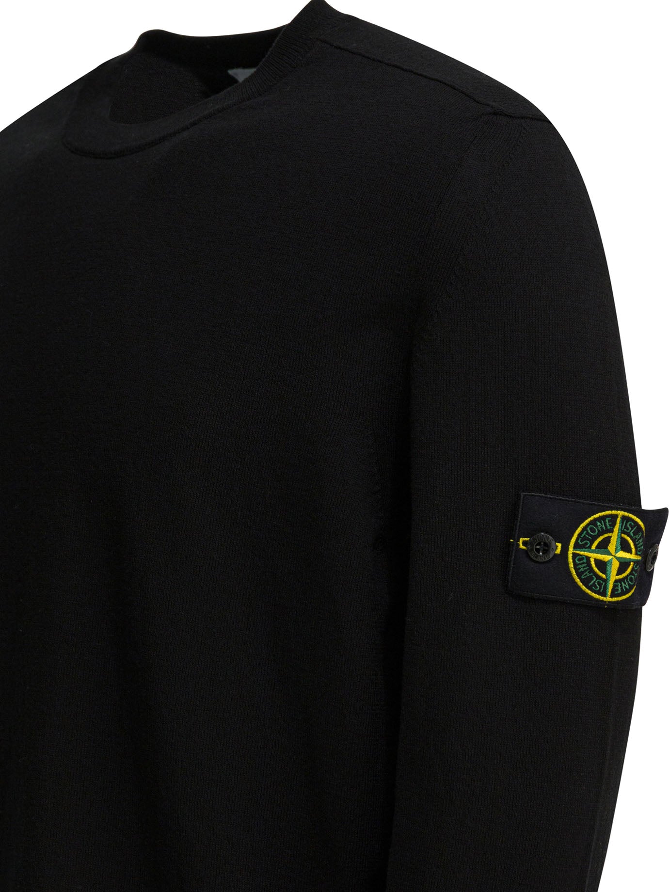 Stone Island Crew-neck Sweater With Logo