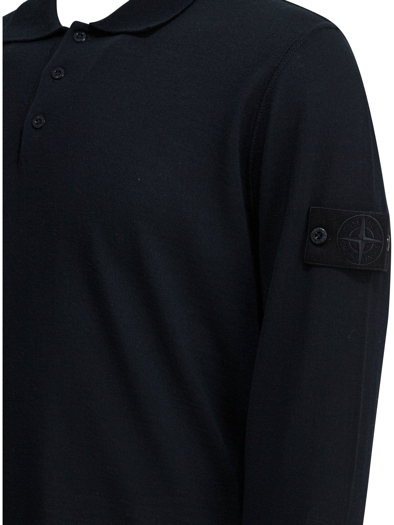 Stone Island Wool Polo Sweater