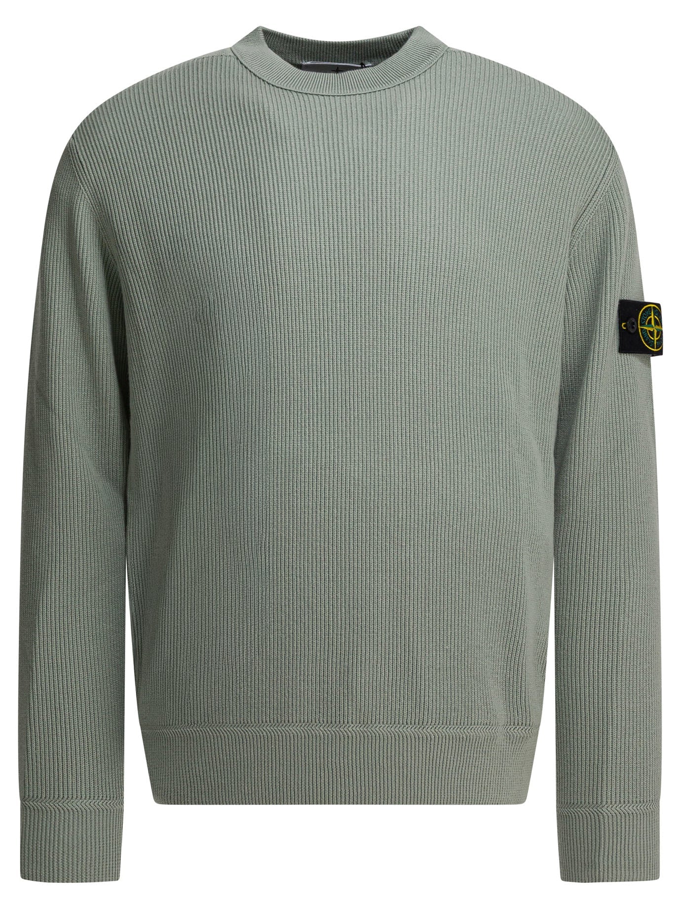 Stone Island Crew-neck Sweater With Logo