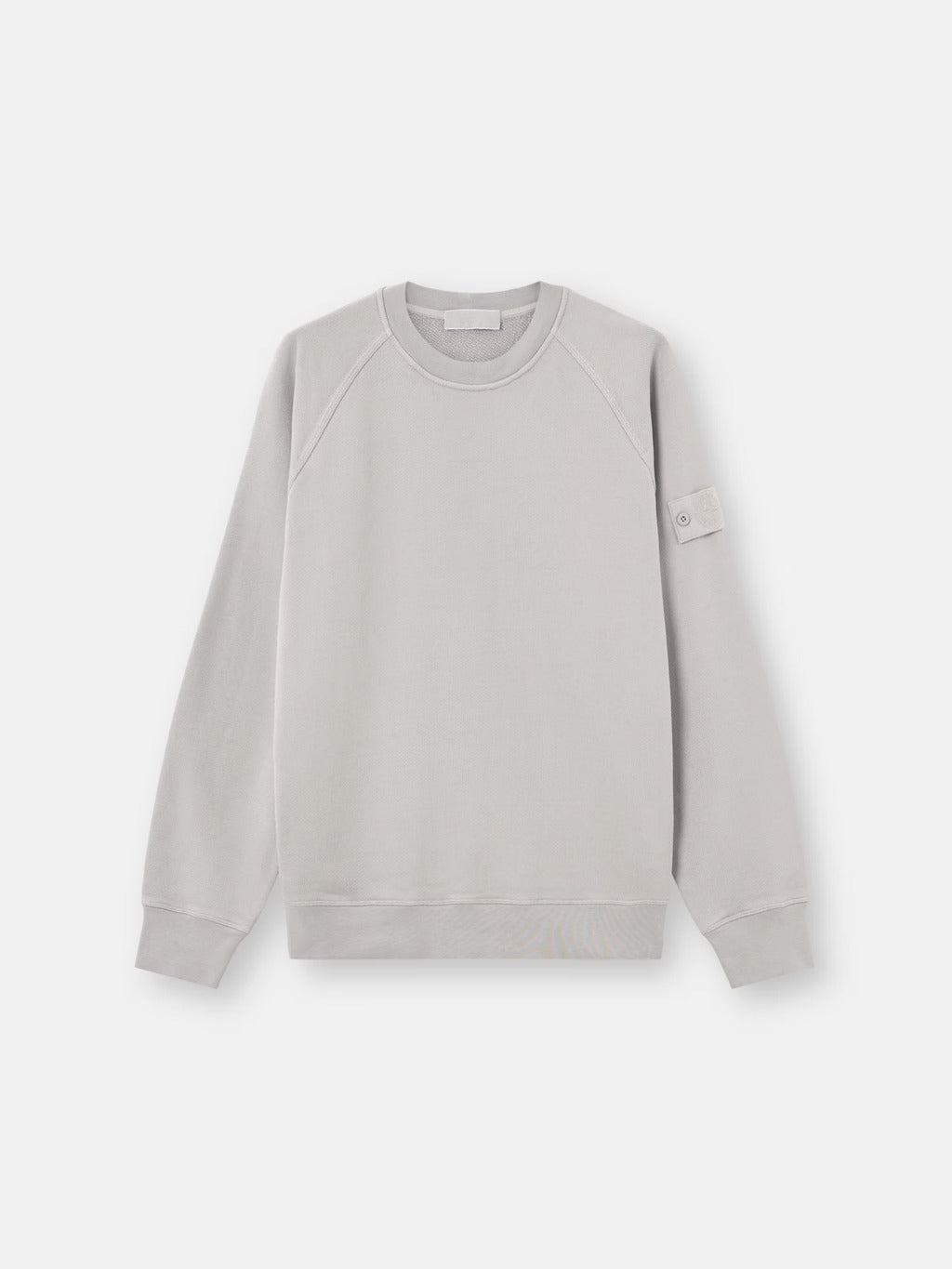 Stone Island Organic Cotton Crewneck Sweatshirt