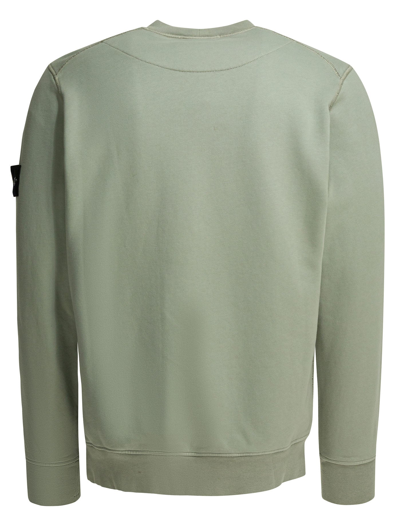 Stone Island Organic Cotton Crewneck Sweatshirt