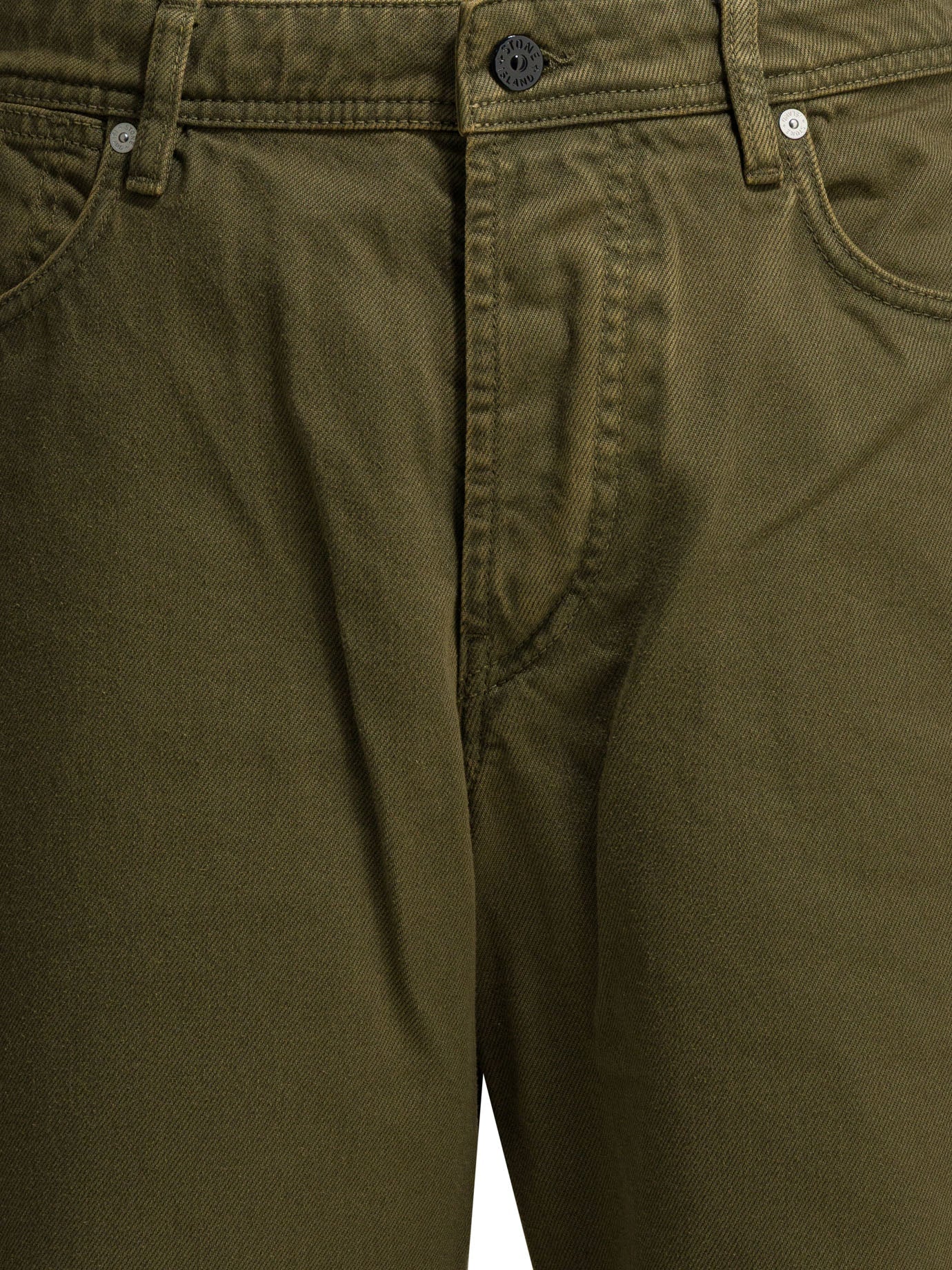 Stone Island "light Bull" Straight Leg Jeans