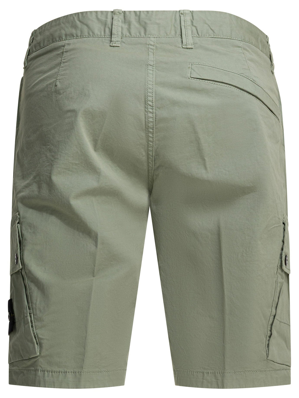 Stone Island Cargo Shorts With Logo