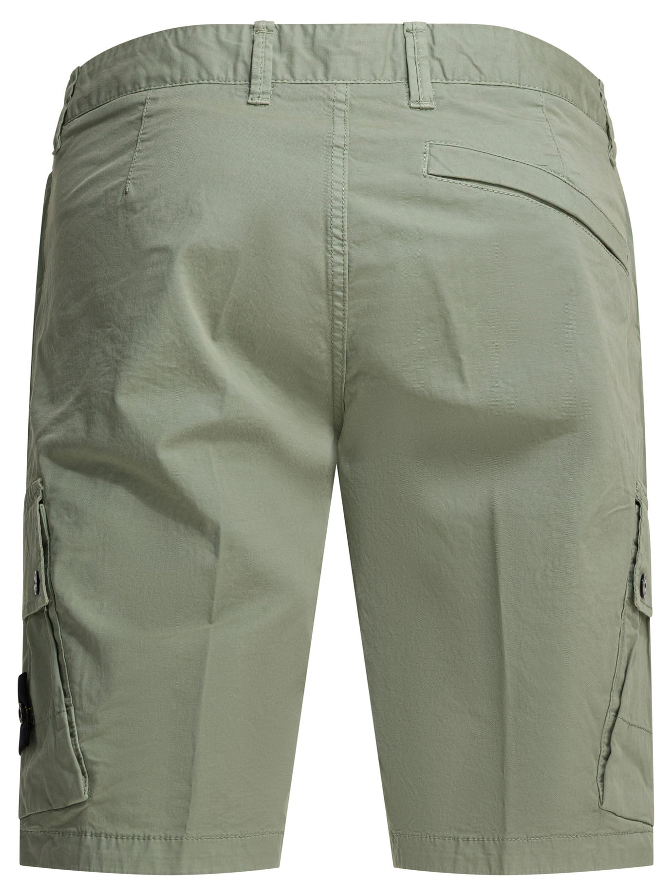 Stone Island Cargo Shorts With Logo