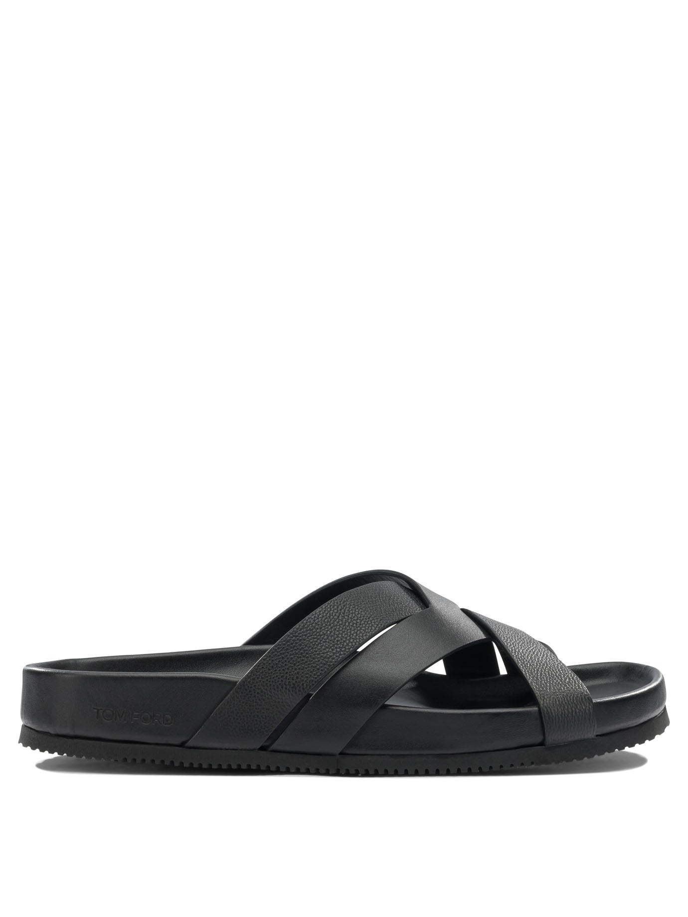 Tom Ford Braided Leather Slides