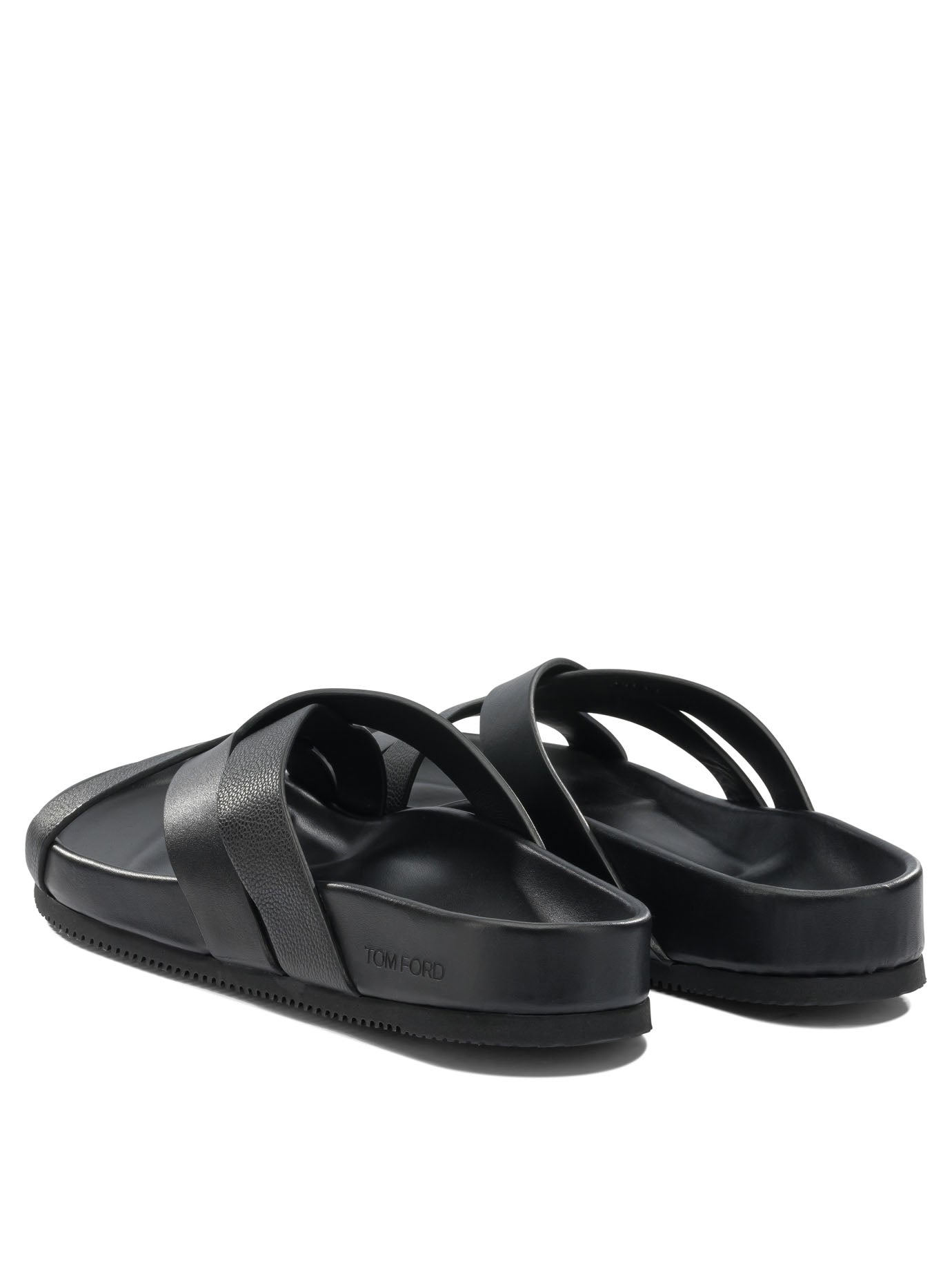 Tom Ford Braided Leather Slides