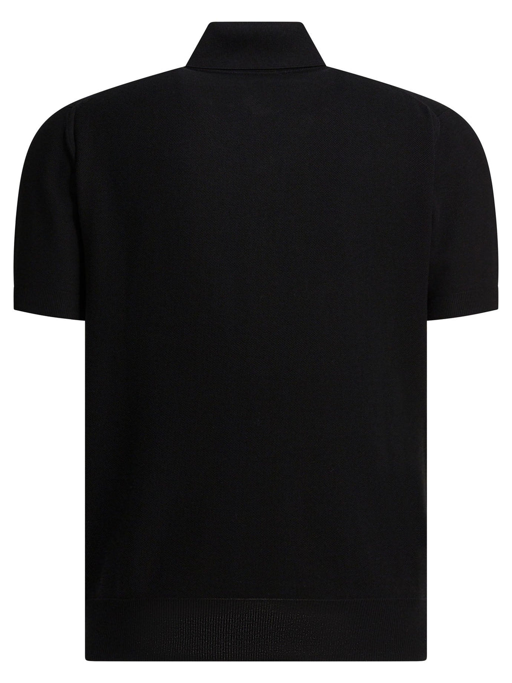Tom Ford Silk And Cotton Pique Polo Shirt