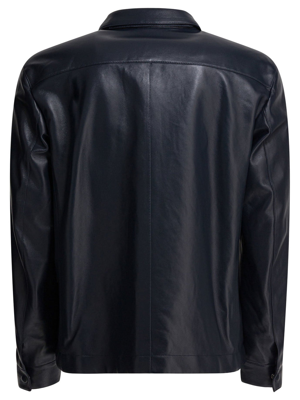 Tom Ford Leather Overshirt Jacket