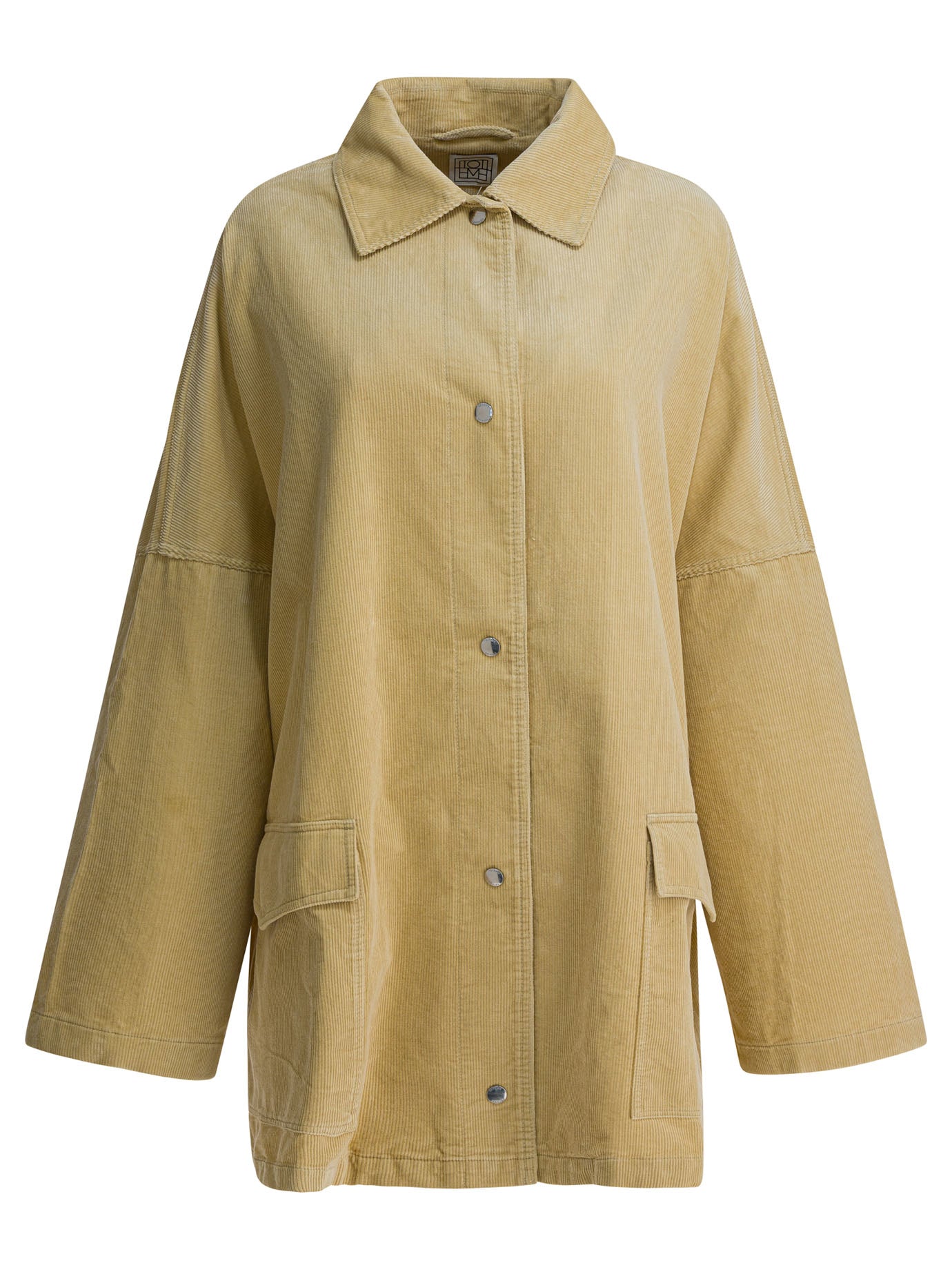 Toteme Velvet Overshirt Jacket