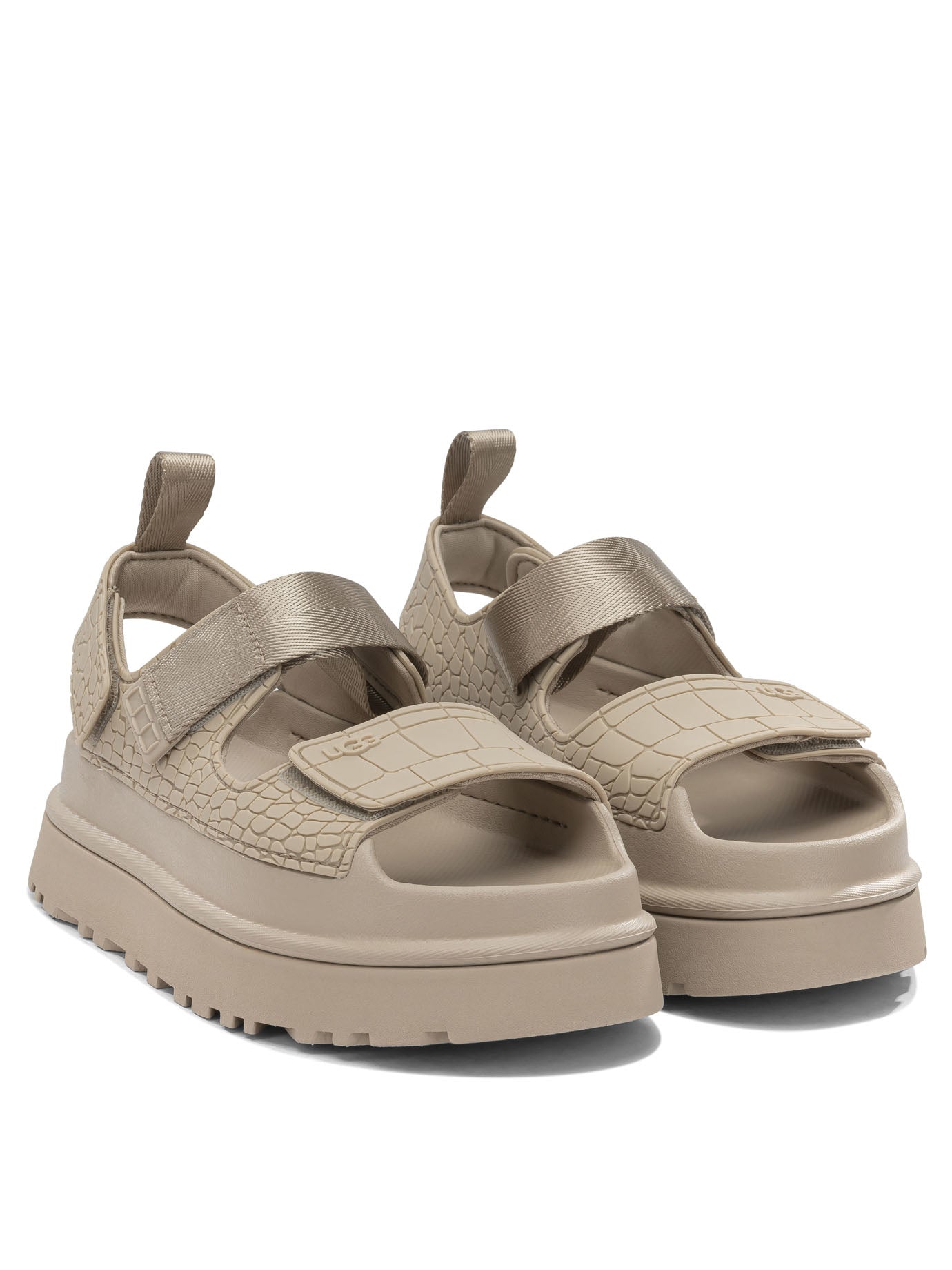 Ugg "goldenglow Embossed" Low Sandals