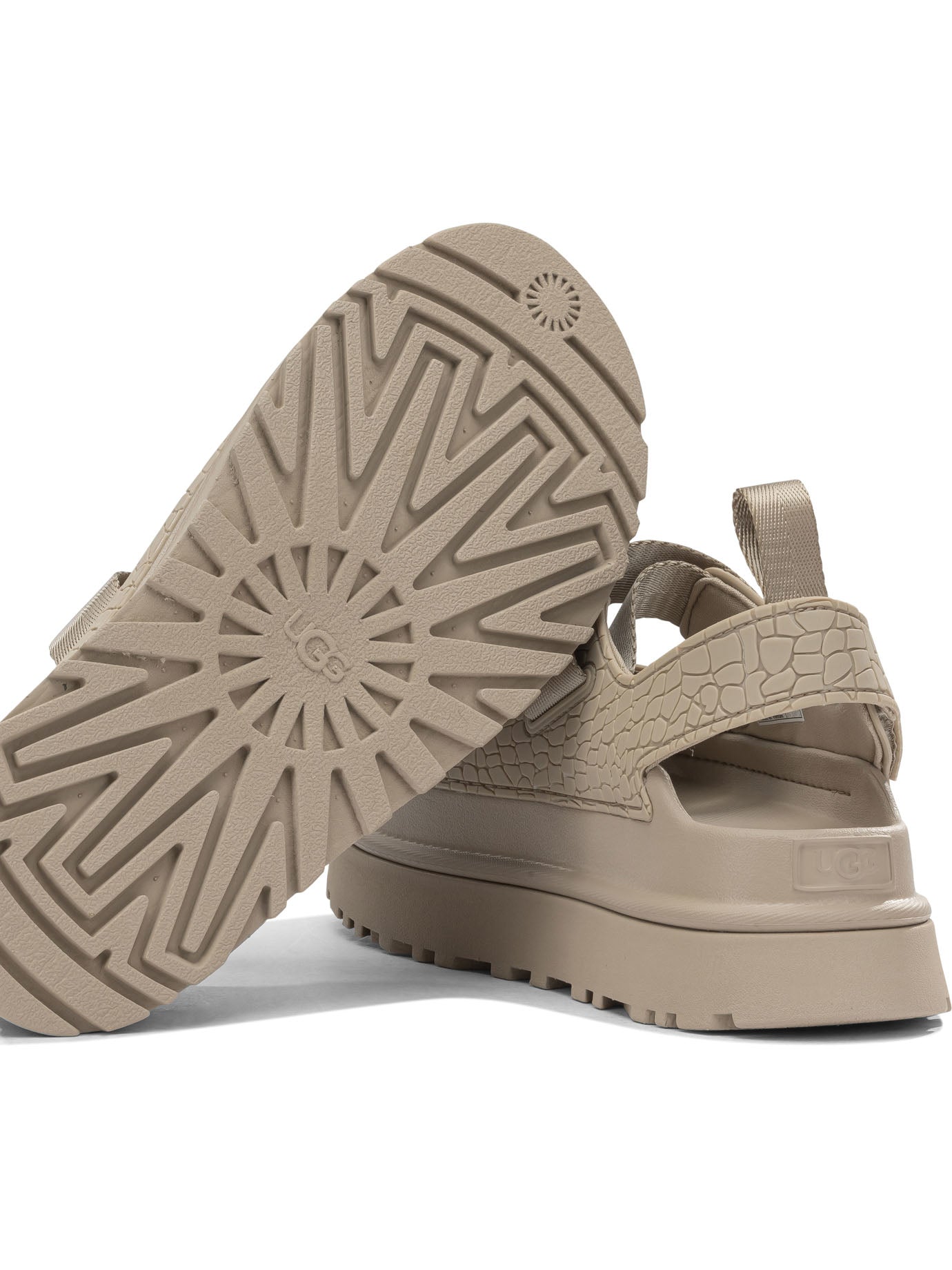 Ugg "goldenglow Embossed" Low Sandals