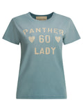 Valentino "panther Lady" Crewneck T-shirt