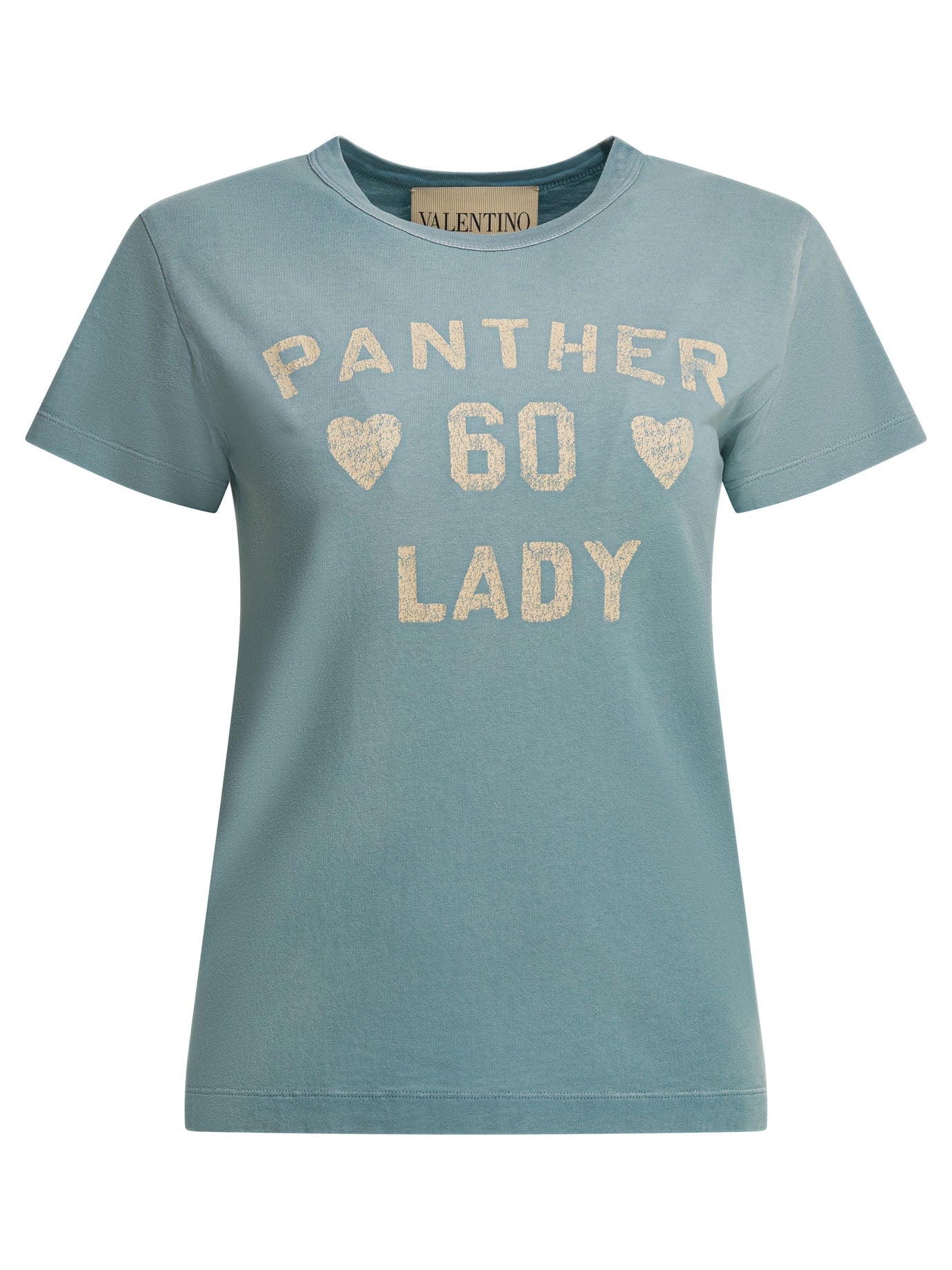 Valentino "panther Lady" Crewneck T-shirt