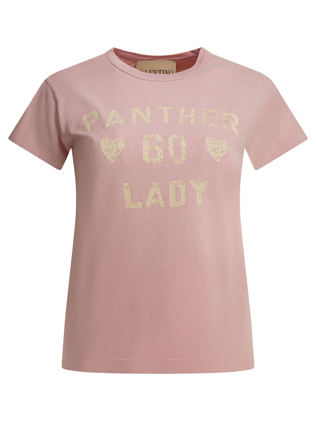 Valentino "panther Lady" Crewneck T-shirt
