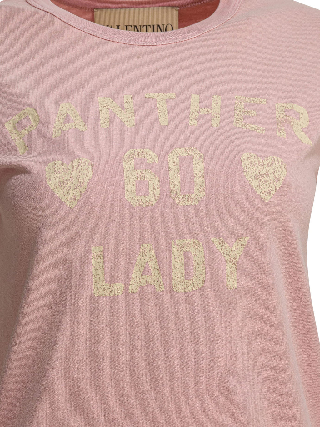 Valentino "panther Lady" Crewneck T-shirt
