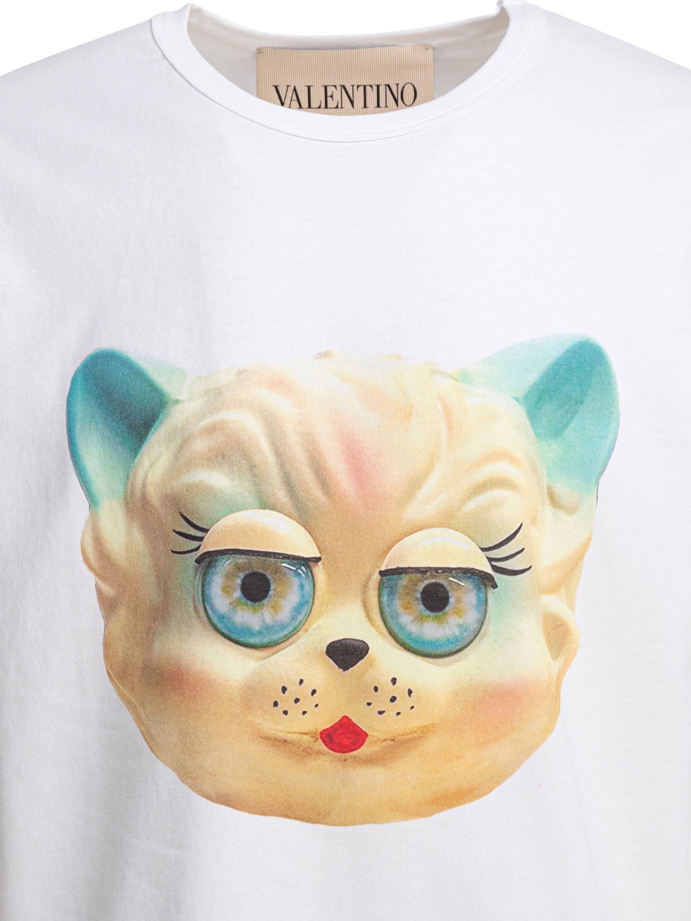 Valentino "le Chat De La Maison" Crew-neck T-shirt