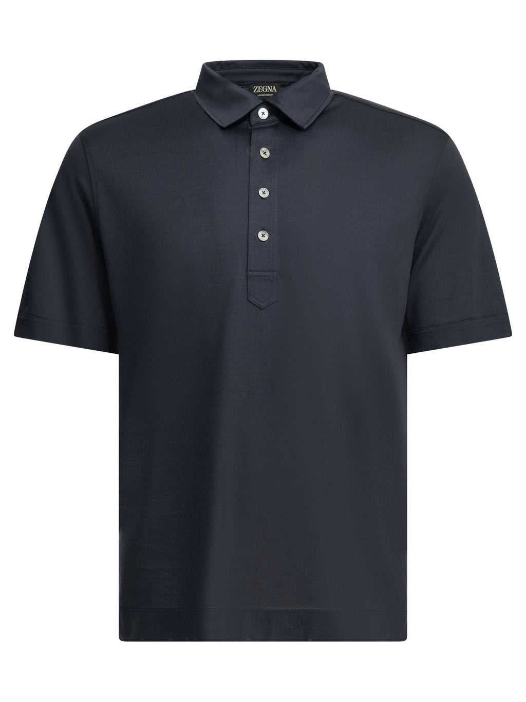Zegna "leggerissimo" Polo Shirt With Buttons