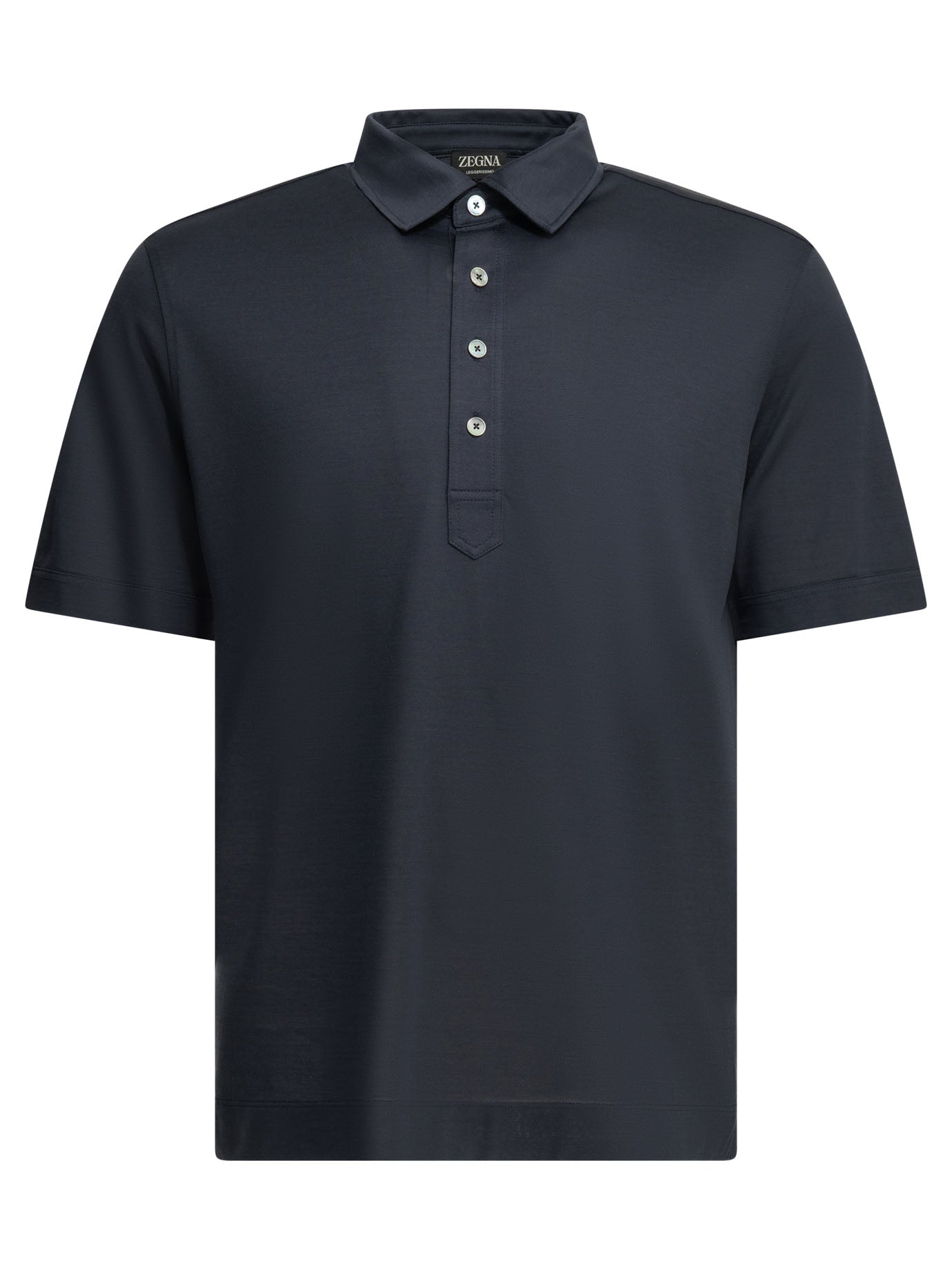Zegna "leggerissimo" Polo Shirt With Buttons