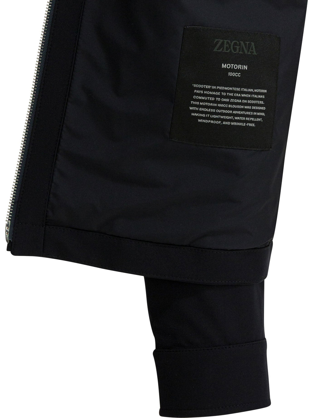 Zegna "motorin 100cc" Lightweight Jacket