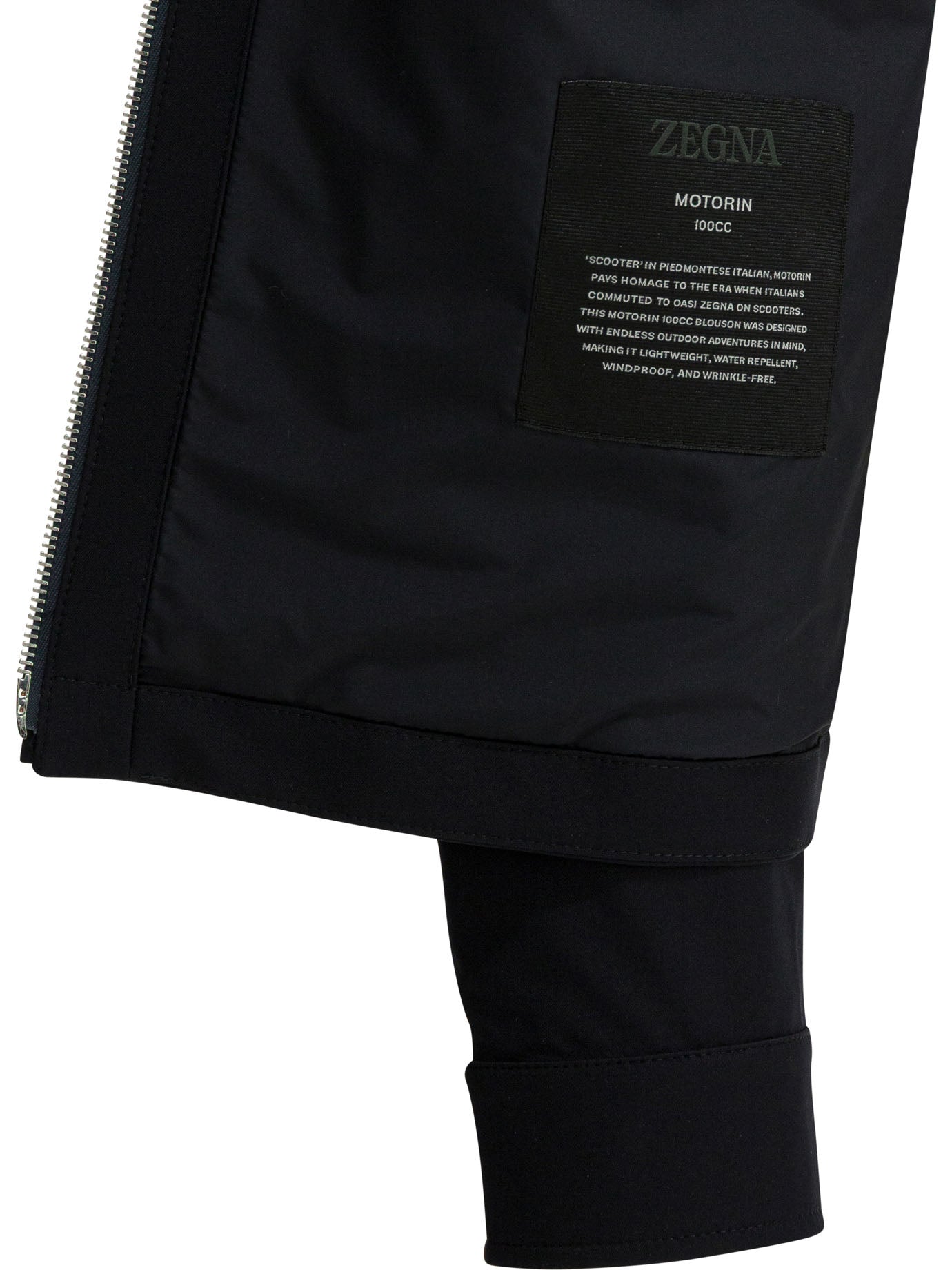 Zegna "motorin 100cc" Lightweight Jacket