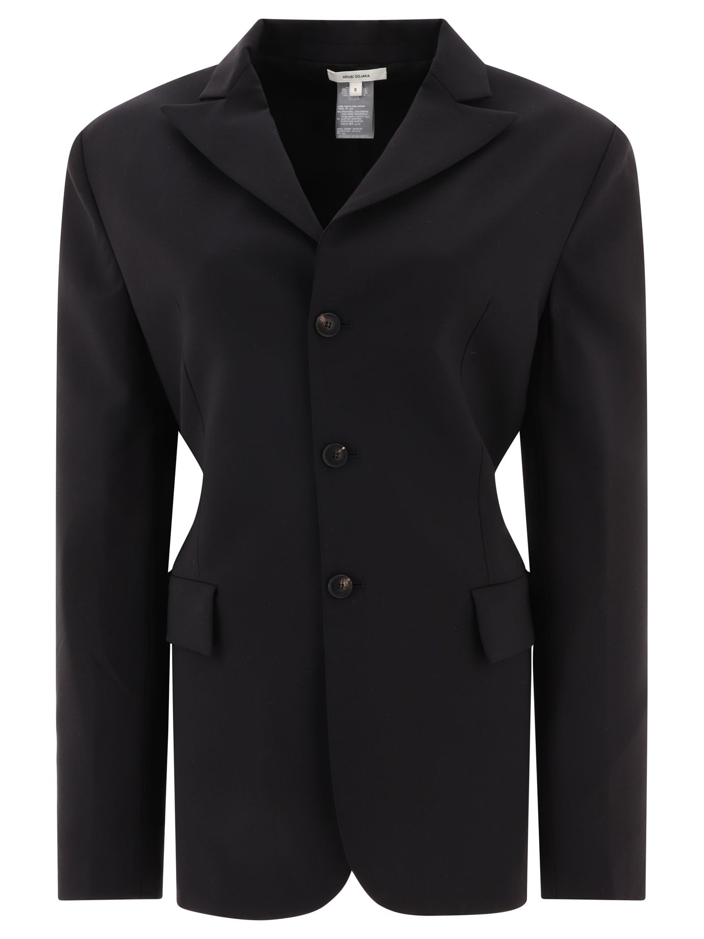 Nensi Dojaka "serge" Tailored Belted Jacket