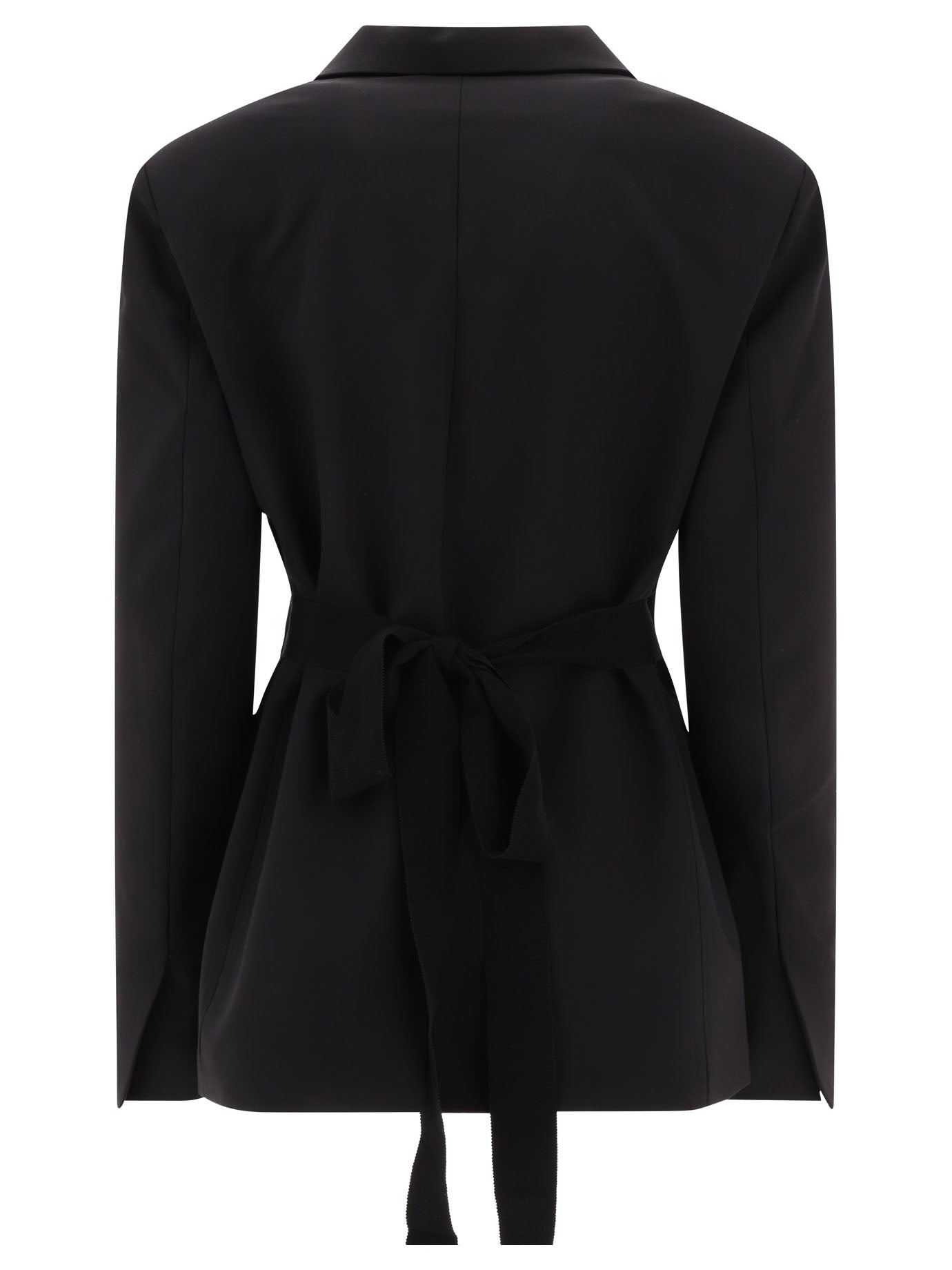 Nensi Dojaka "serge" Tailored Belted Jacket