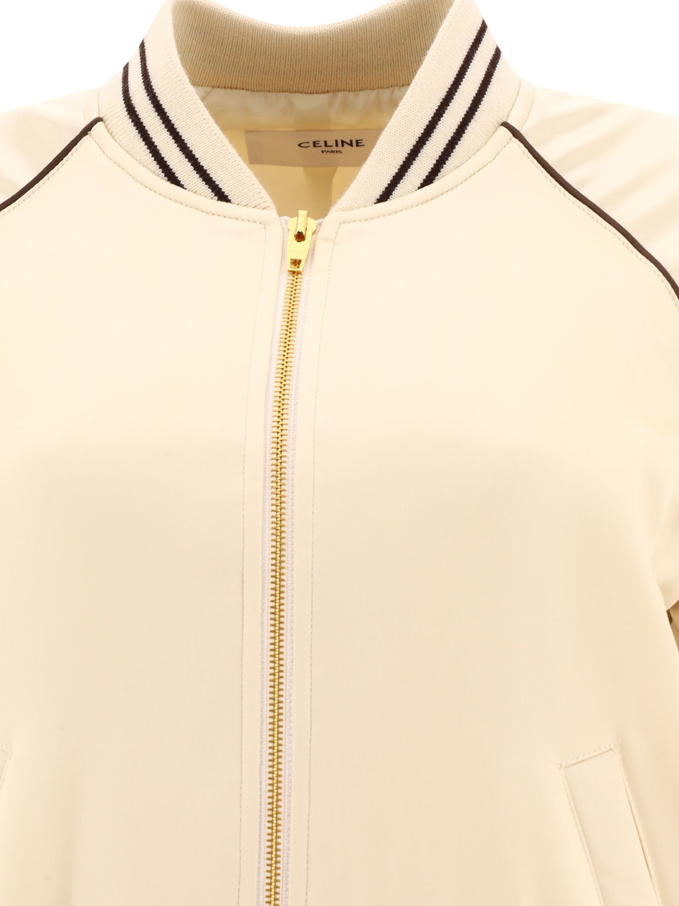 Celine "teddy Souvenir" Bomber Jacket
