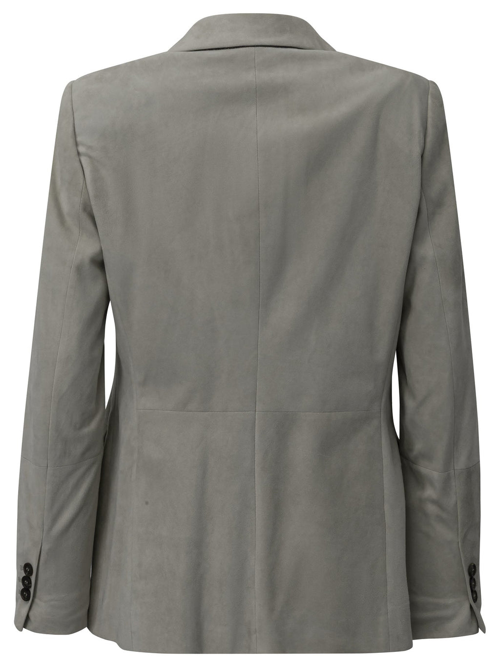 Brunello Cucinelli Suede Leather Blazer Jacket